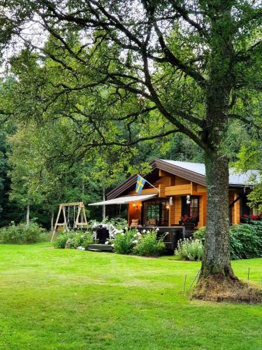 Ulricehamn House | Blockhütte in Alleinlage