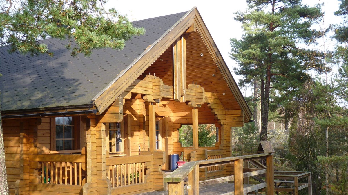 Tosse House | Blockhaus am Vänernsee - Tösse Schärengarten