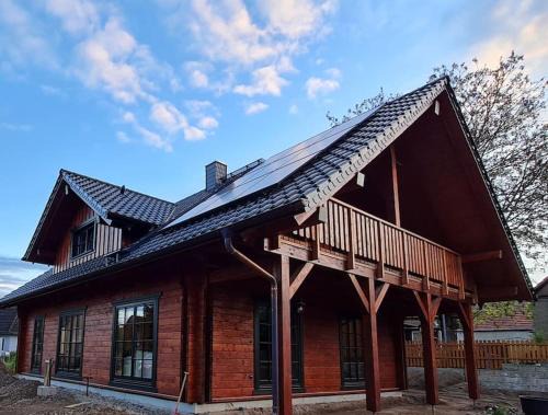 Halbe House | Blockhaus an der Dahme , Ferienhaus