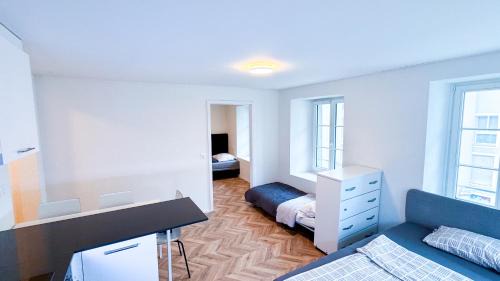 Brugg Apartment | Blue Apartment by Freihofapartments