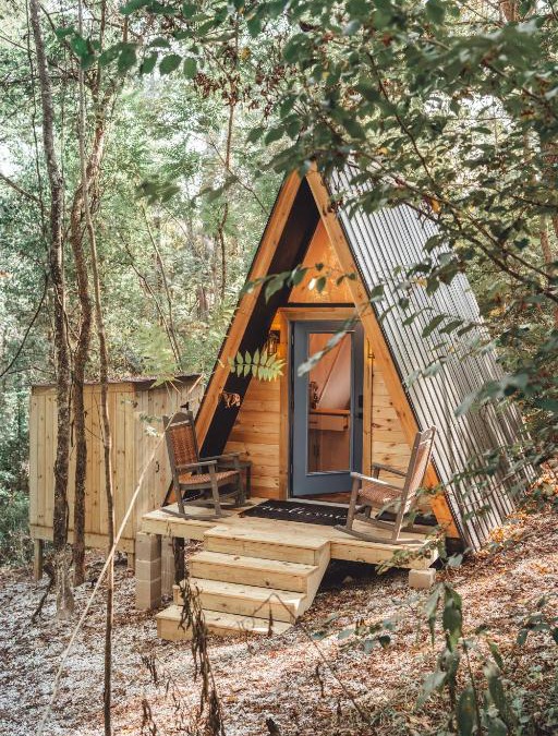 Rockbridge Apartment | Blue Brambler Glamping A-Frame