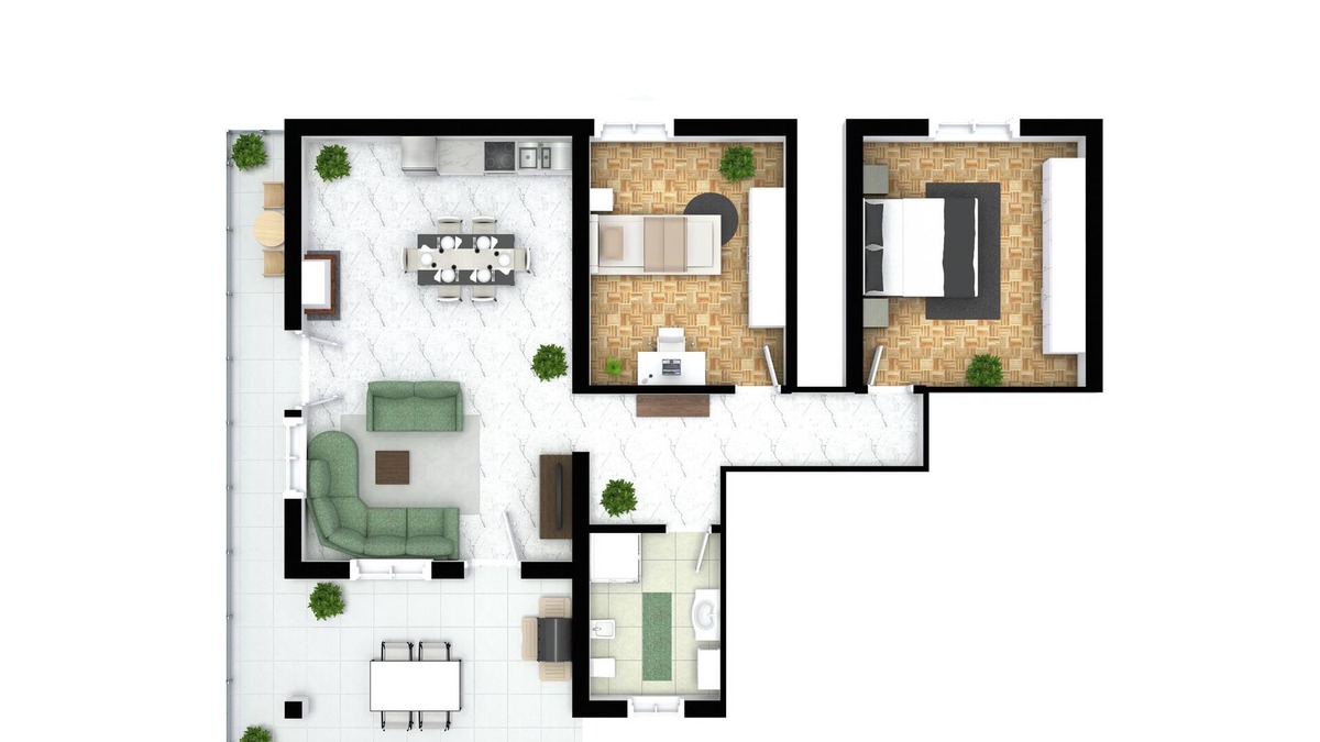 Piove di Sacco Apartment | Blue Court, Iris Unit