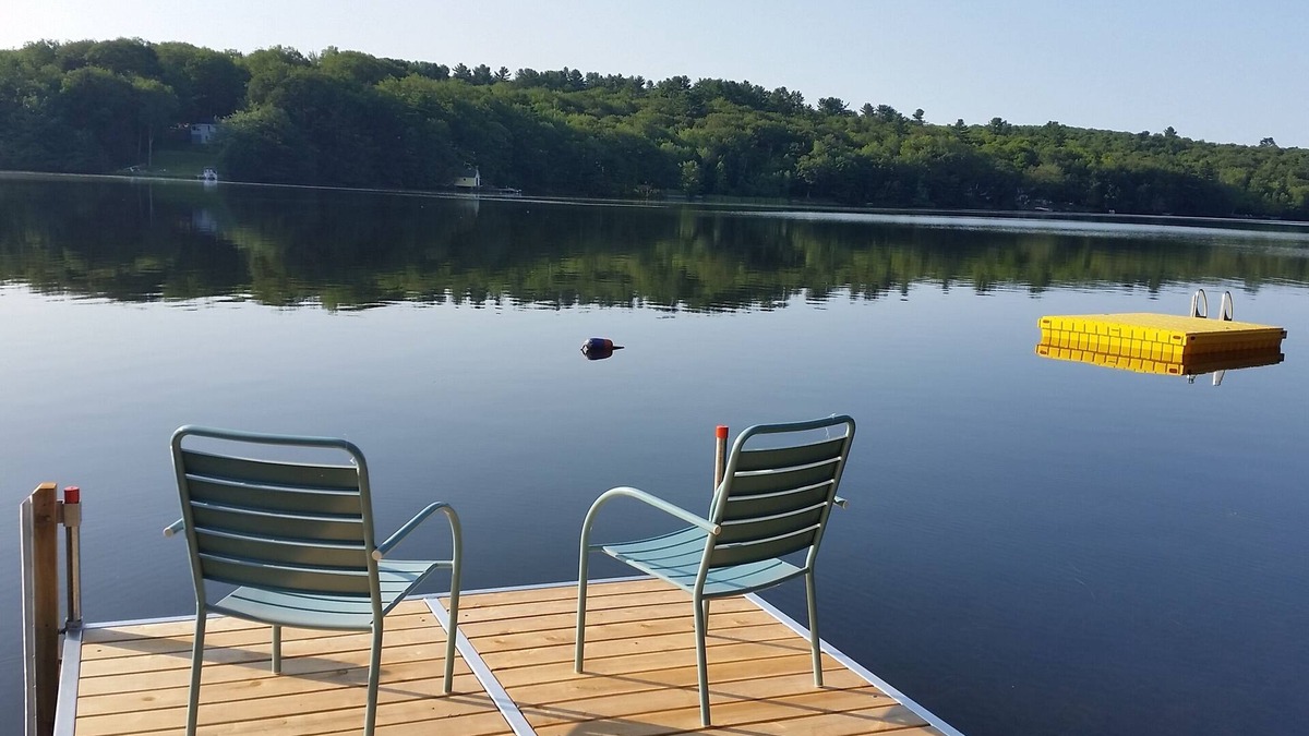 Litchfield Cabin | Blue Loon Camp on Pleasant Pond in Litchfield