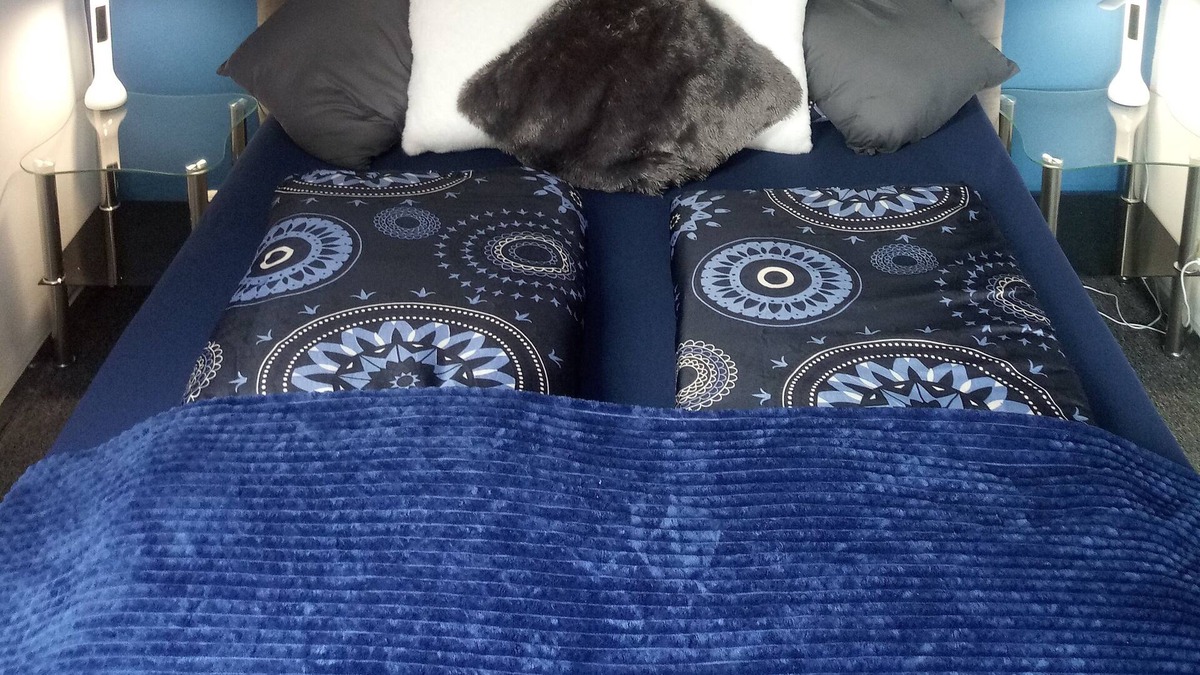 Germersheim Apartment | Blue Oasis apartment, live - dream - feel good with massage chair & Netflix