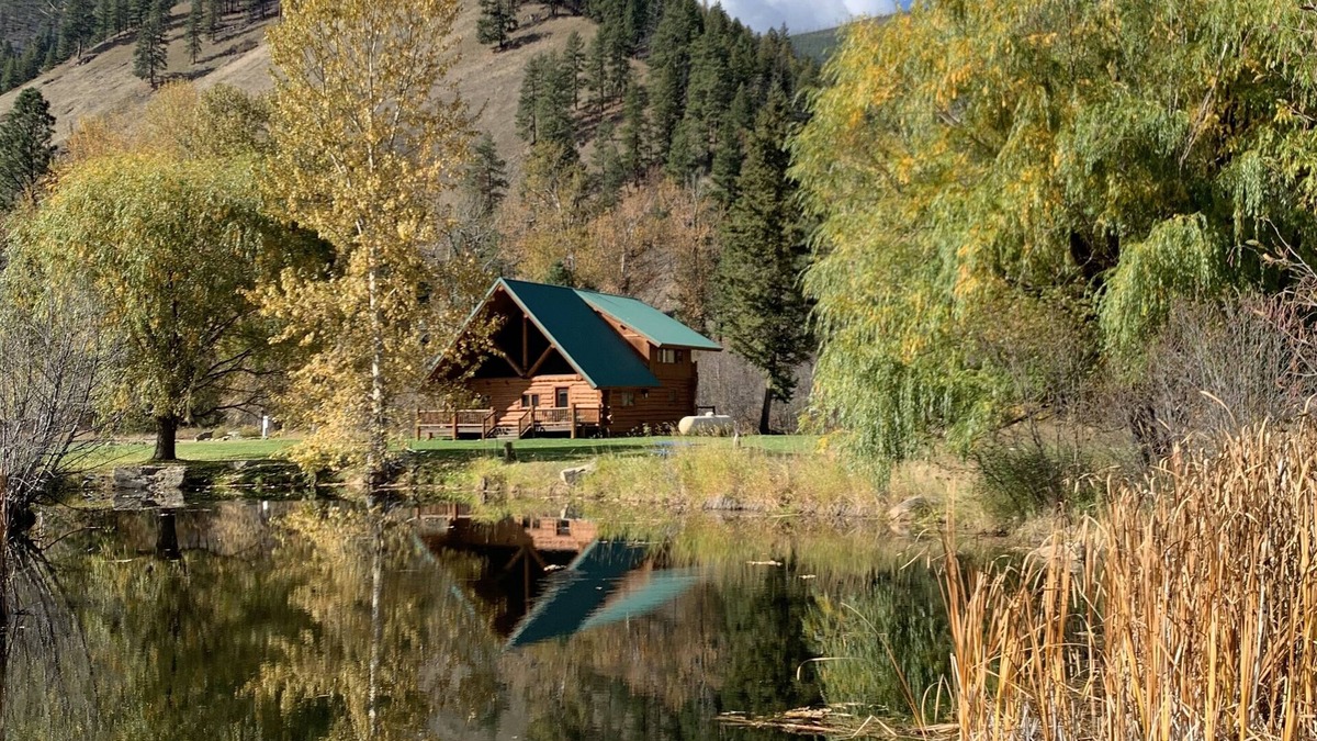 Granite County Cabin | Blue Ribbon Trout Stream Out Your Back Door