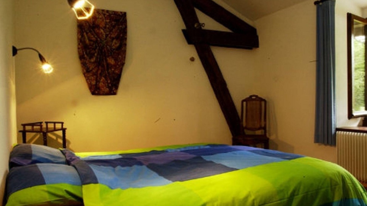 Vertolaye House | blue room, Tuscany of Auvergne