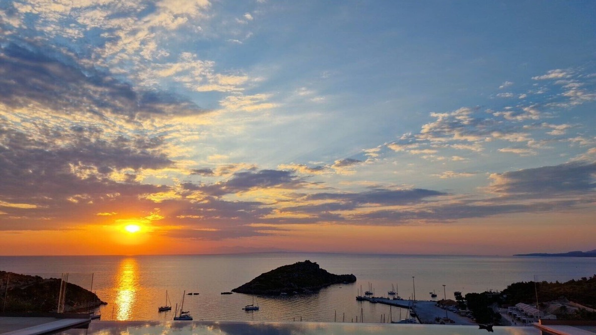 Korithi House | Blue Sea House with amazing sea view and private pool
