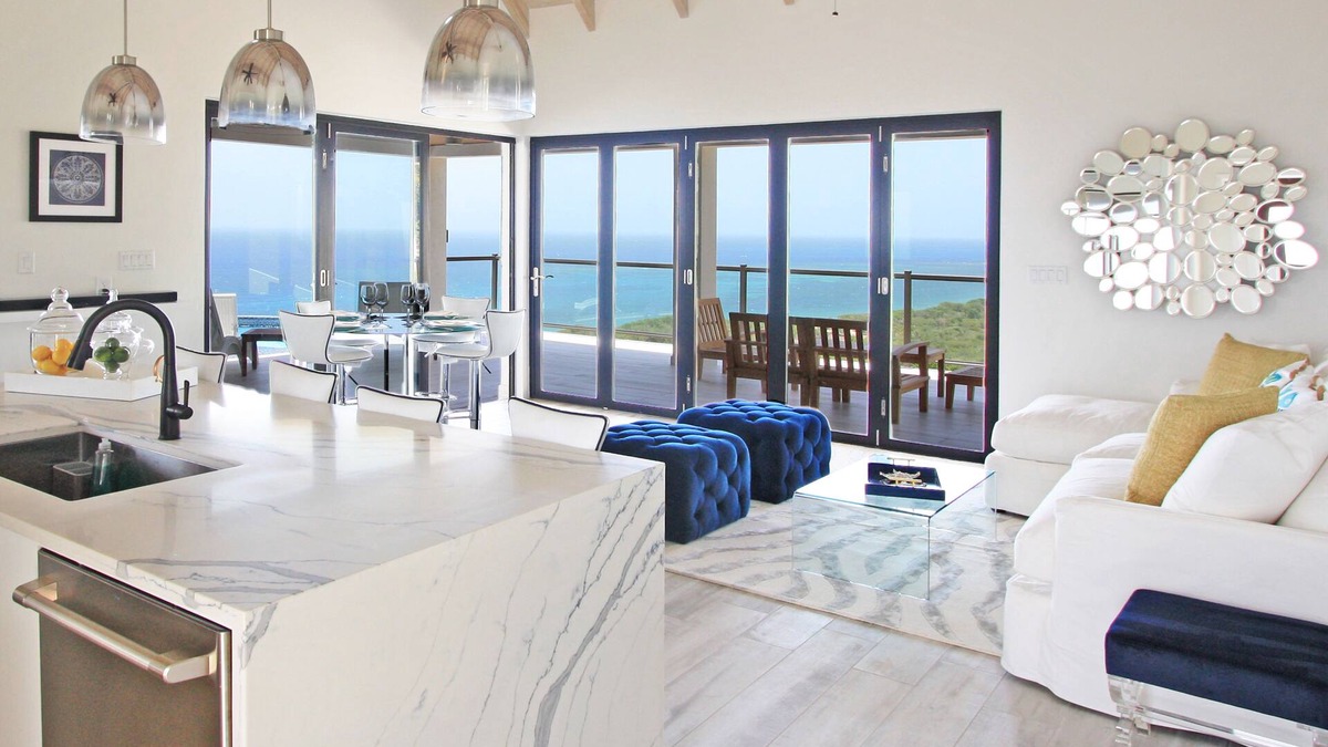 Oualie Bay Villa | Blue Serenity captures everything that is beautiful about Nevis.