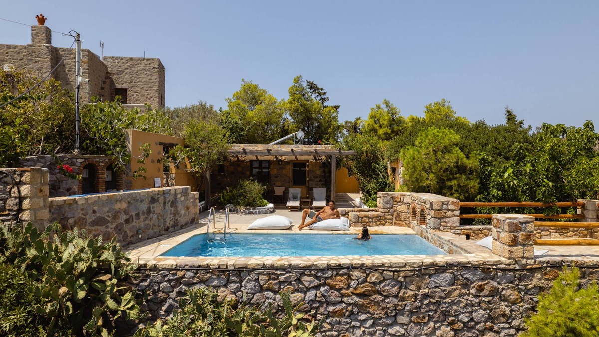 Skala Apartment | Blue Vista Patmos Villa Margarita Pool Studio