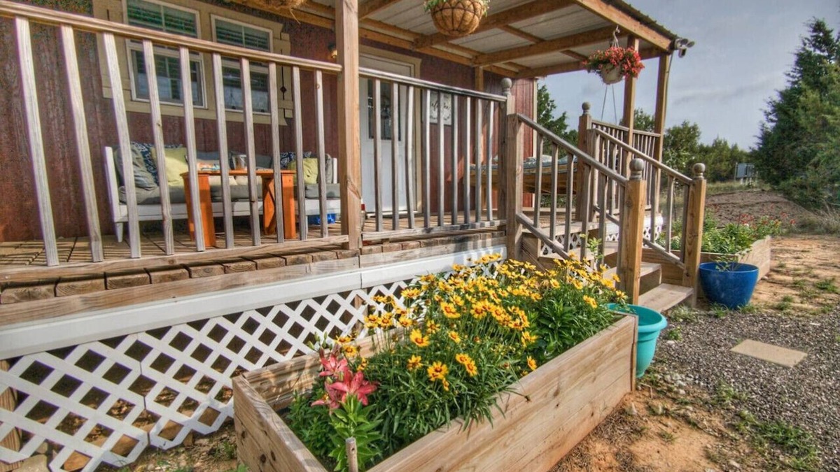 Paluxy Cabin | Bluebonnet - Hot Tub Gazebo - City Escapes Cabins