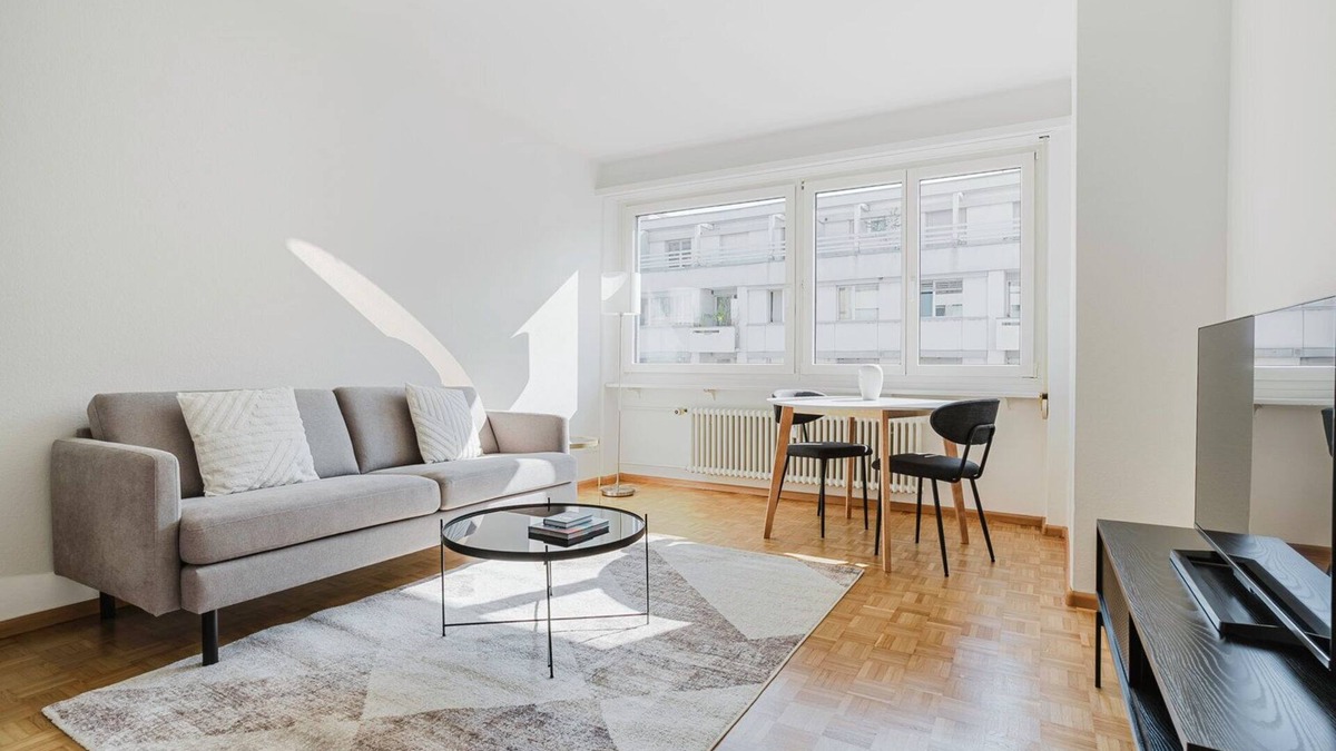 Basel Apartment | Blueground | Am Ring, shared w/d & storage