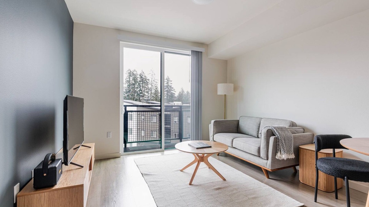 Federal Way Apartment | Blueground | Federal Way, AC, gym & bbq, nr parks