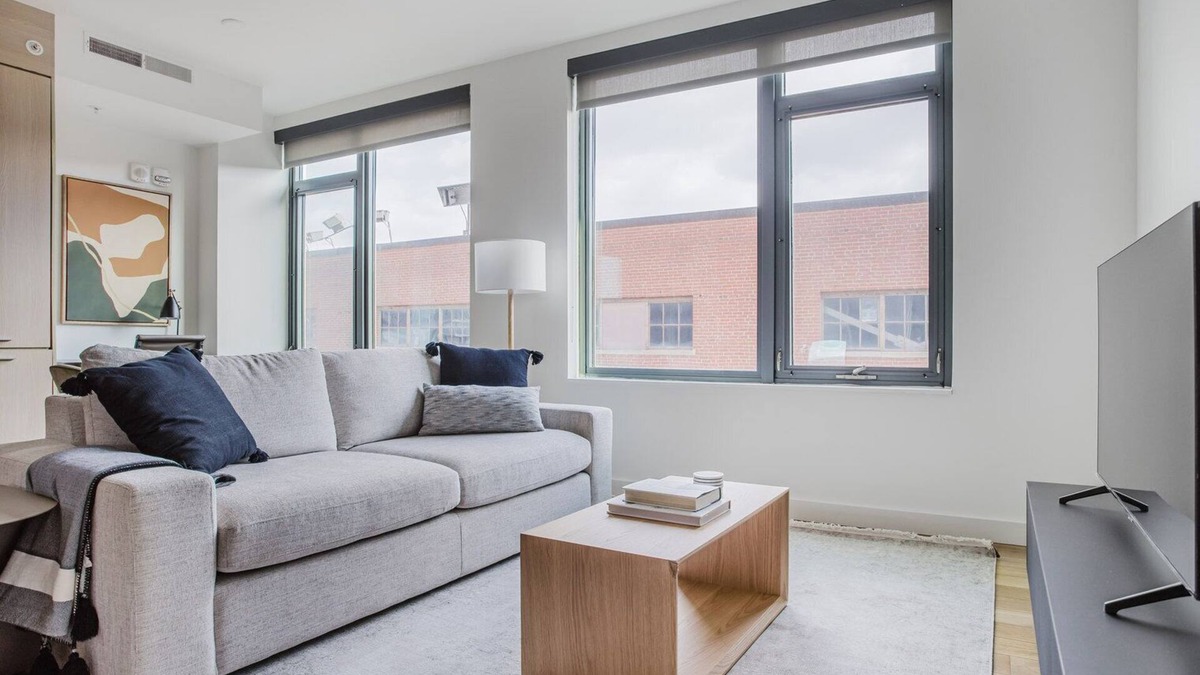 Navy Yard Apartment | Blueground | Navy Yard, gym, near Nats Park