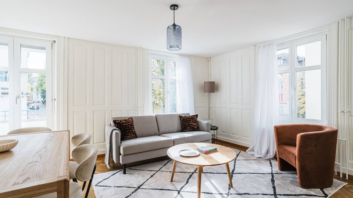 Oberstrass Apartment | Blueground | Oberstrass, rooftop, full kitchen