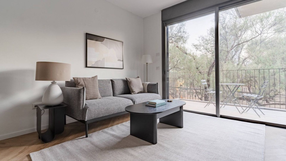 Tel Aviv Apartment | Blueground | Ramat HaHayal, Garden view, Balcony (TLV-29)