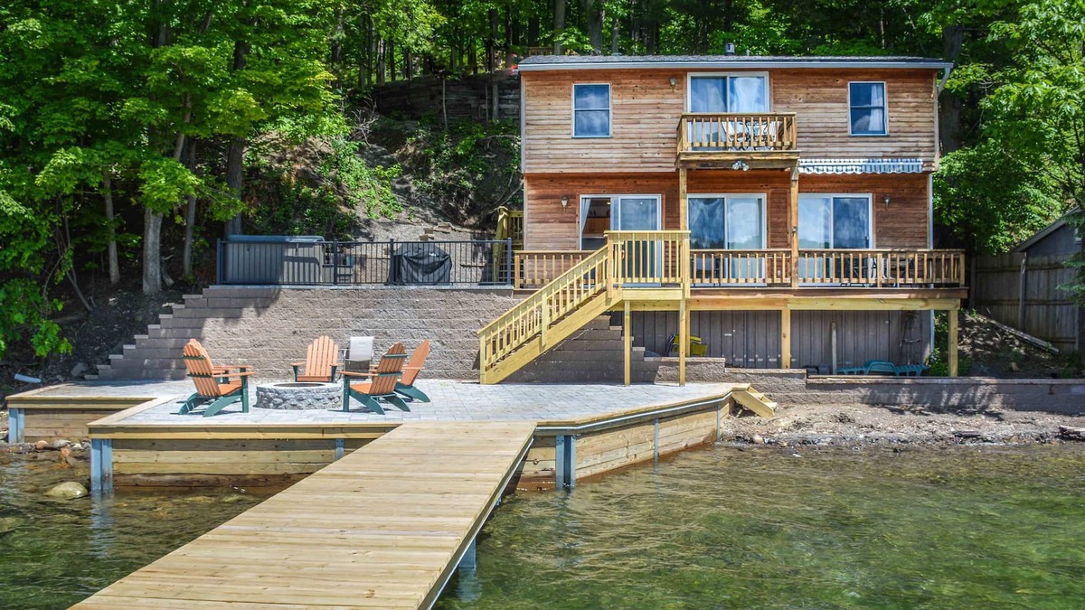 Keuka Park Cottage | Bluestone Cottage: Sit back, Relax, and Enjoy Breathtaking Sunsets!