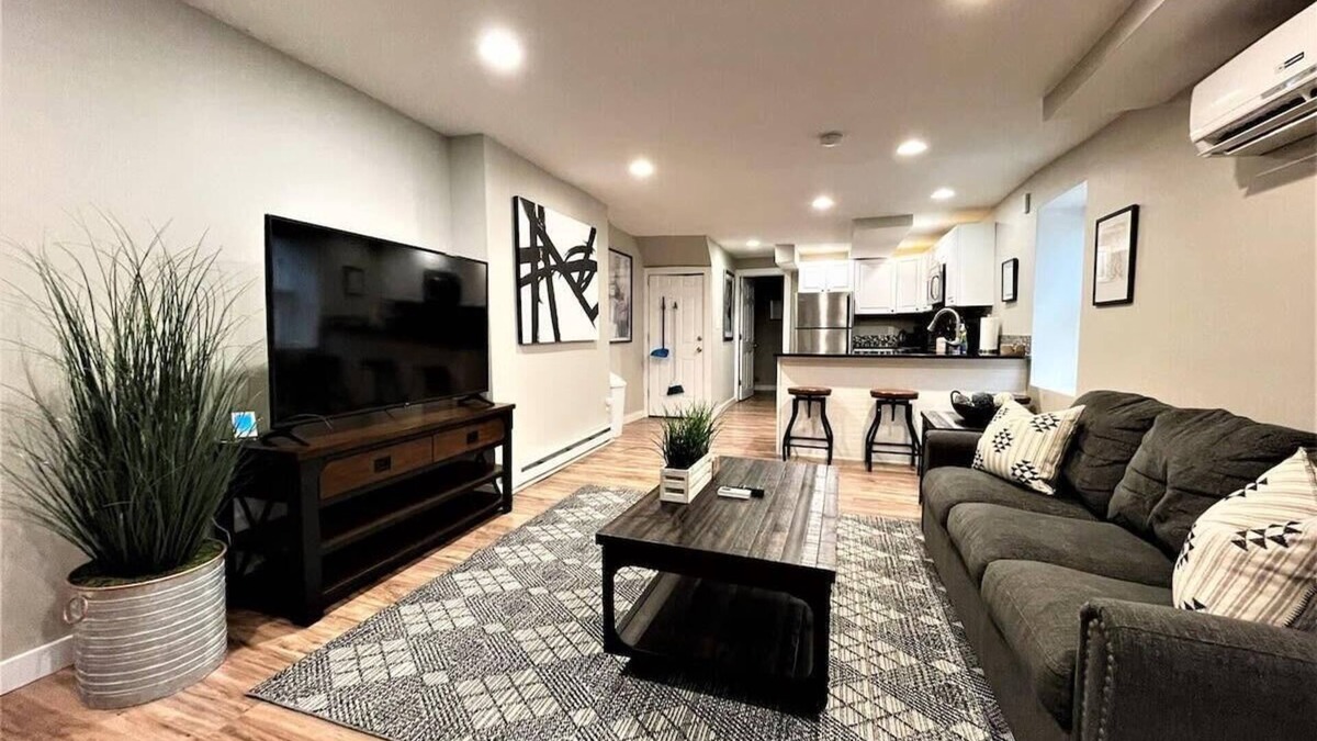 Wilmington Apartment | Boardwalk- Modern Oasis with King Bed, Fast WiFi & Easy Parking