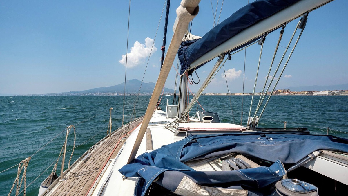 Mount Vesuvius - Pompei Boat Rental | Boat 'Amalfi Coast By Sailboat' with Sea View and Wi-Fi