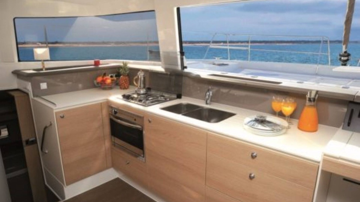 Portisco Boat Rental | Boat 'Catamarano 43 Foil E Kite Equipment' with Sea View, Wi-Fi and Air Conditioning