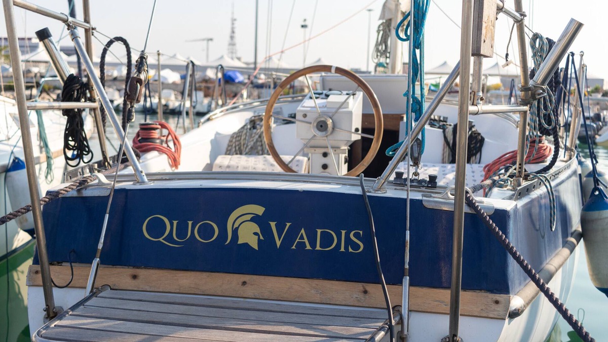 Bari Boat Rental | Boat "Quo Vadis Yacht" with Sea View, Private Terrace & Wi-Fi