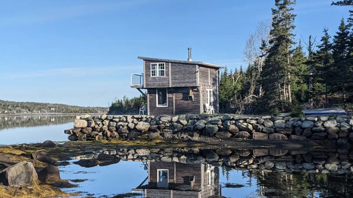 Halifax County Cabin | Boathouse Forested Oceanside Retreat
