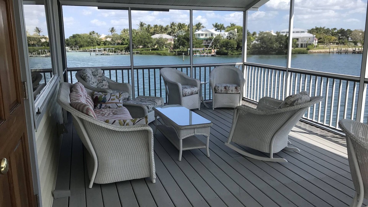 Boca Grande House | Boca Grande Bayou Boat House in the Historic District with Dock