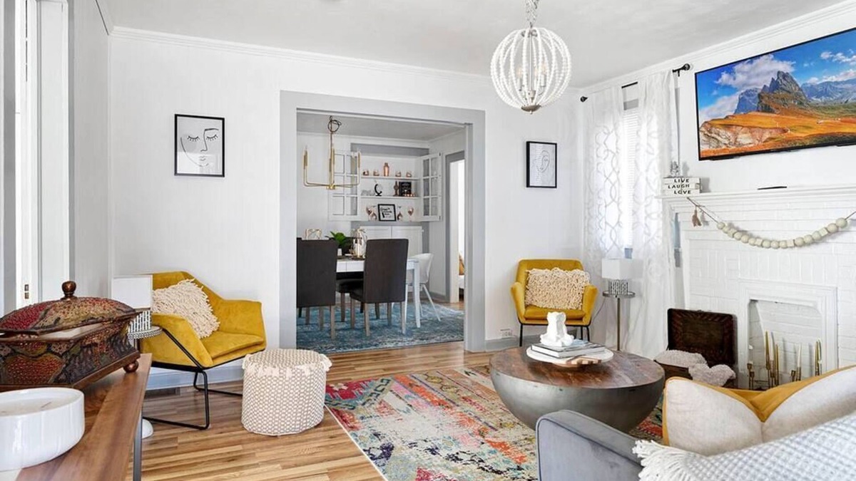 Kannapolis House | Bohemian Styled Home with Bonus Game Room
