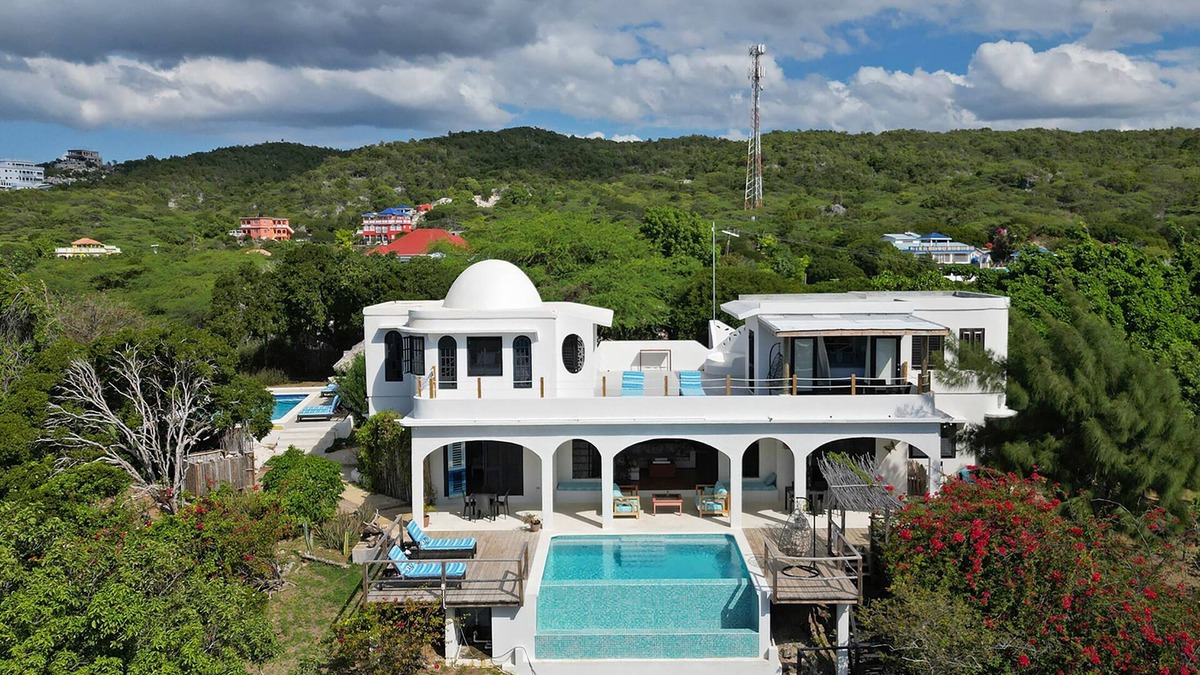Treasure Beach Villa | Boho Chic 5-bedroom Beachfront Villa, 2 Private Pools Plus Personal Cook & Staff