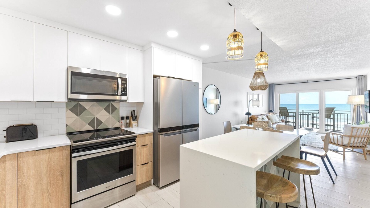 Satellite Beach Condo | Boho-Inspired Oceanfront Escape with Stunning Balcony Views & Resort-Style Amenities! 🌴✨