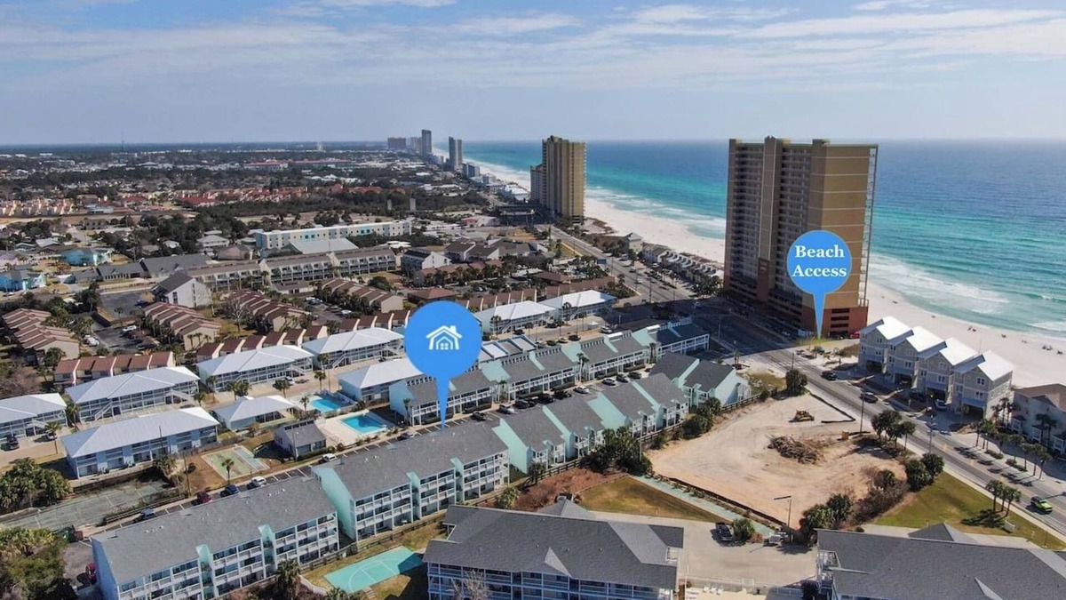 West Panama City Beach Condo | Boho Retreat Across the Street from the Beach