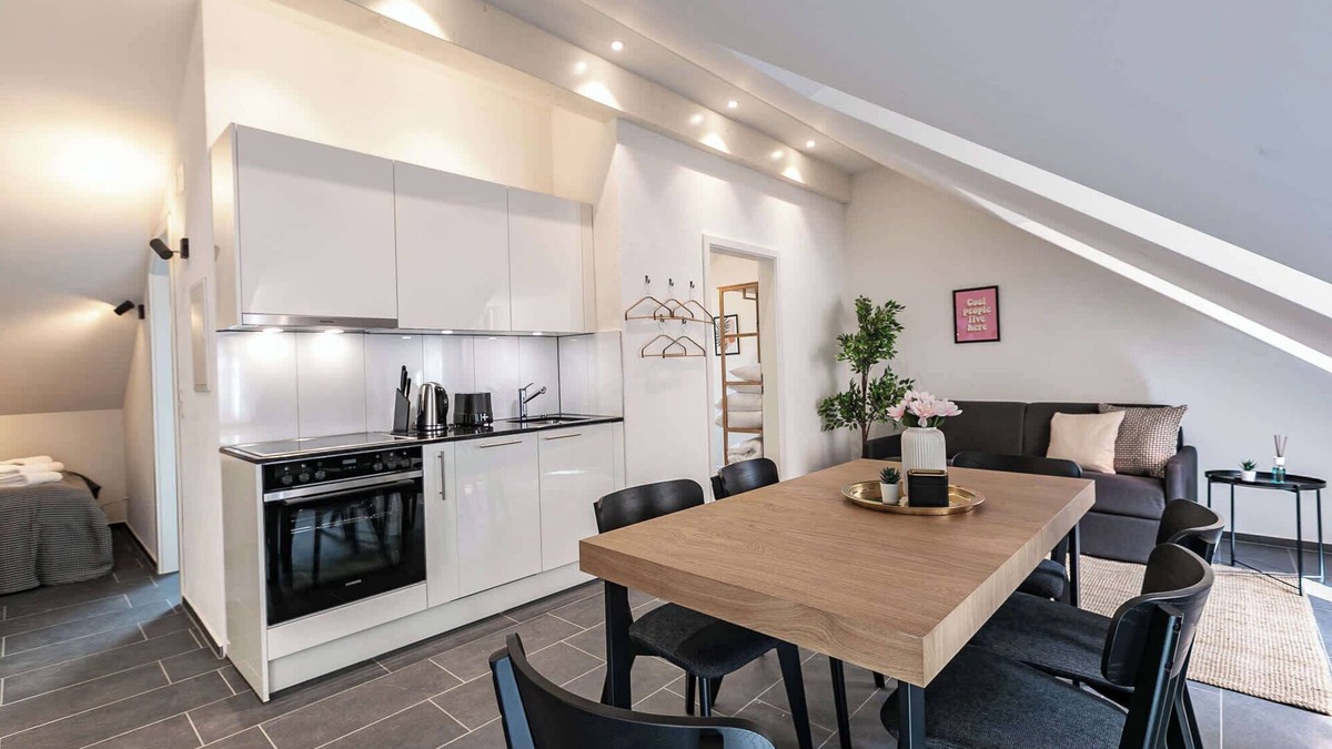 St. Gallen Apartment | book2stay 2.5-room apartment #8 Säntis up to 6 persons