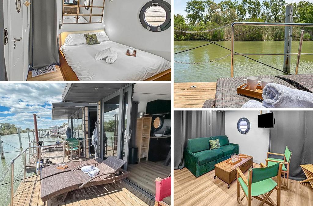 Gallician Boat Rental | Bord du Canal du Rhône à Sète sur "César"