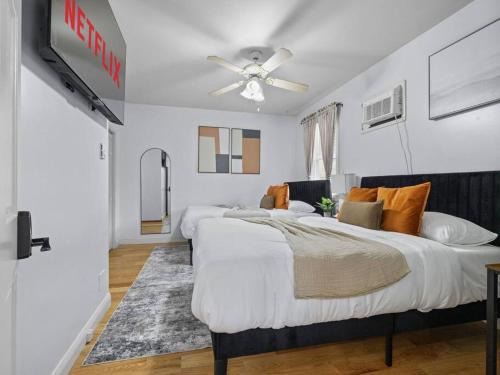 East Somerville Apartment | Boston 4BR Home with Parking BBQ Fire Pit