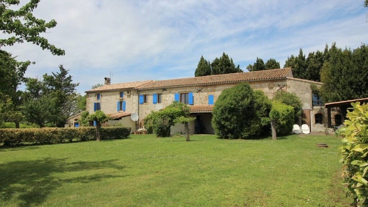 Fanjeaux House | Bouquet de Brunet: so convivial with a large family or group of friends (12 to 18 p)