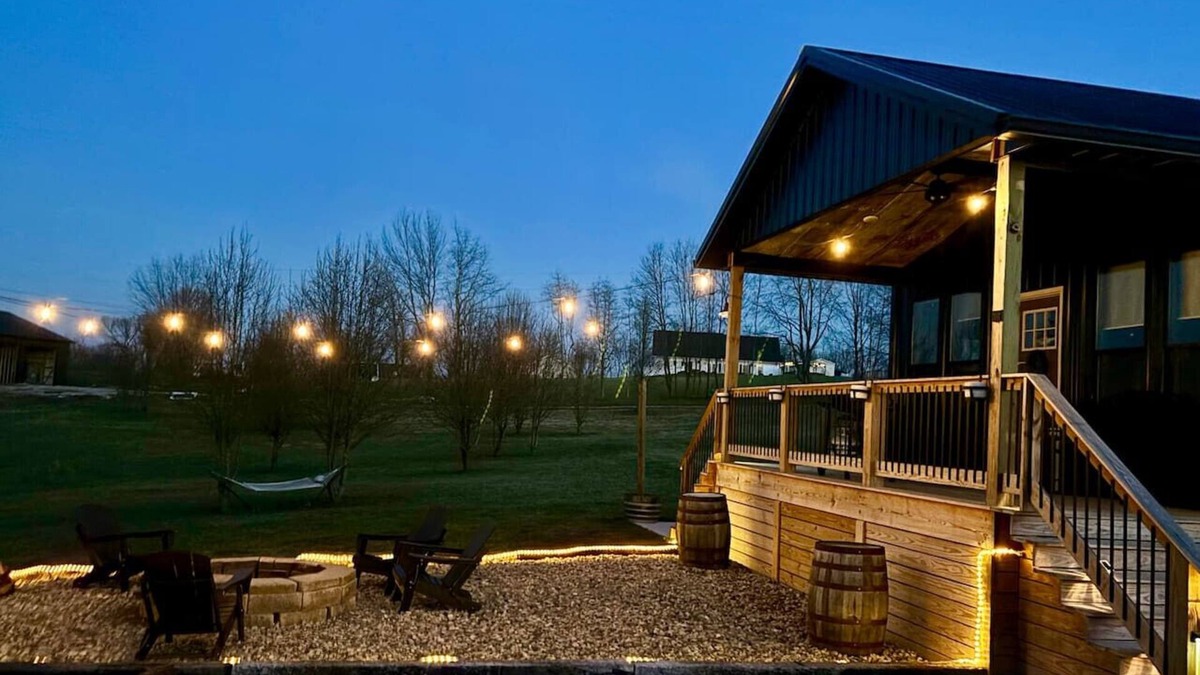 Lawrenceburg Cottage | Bourbon Barrel Cottages #2 on Ky. Bourbon Trail