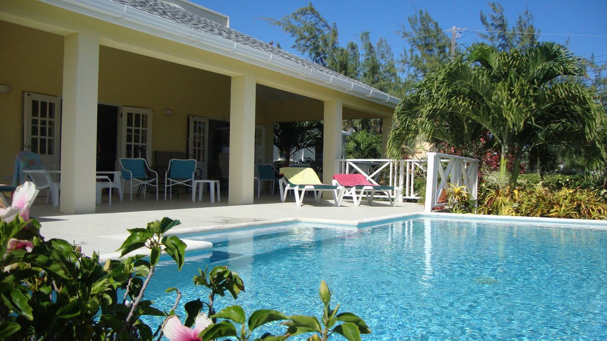 Belair Villa | 'Bout Time. Lovely villa with pool and close to beach