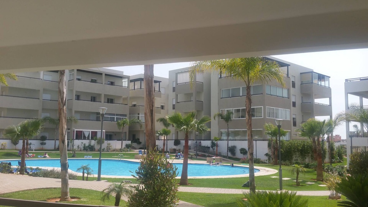 Oulad Cherki Apartment | Bouznika bay - High standing apartment with pool view 95 m2