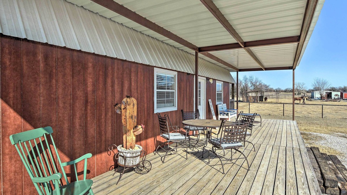 Wise County Cabin | Boyd Countryside Cabin w/Patio & Farm Views