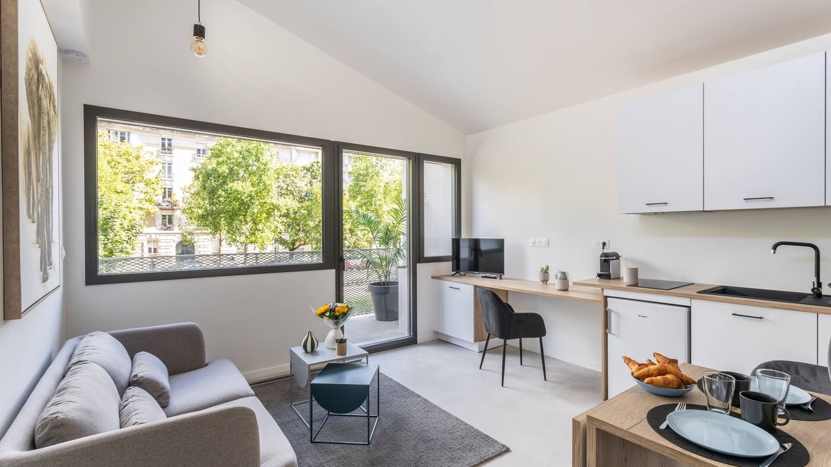 Saint-Helier Apartment | Bréhat - Appartement moderne, confortable à Rennes