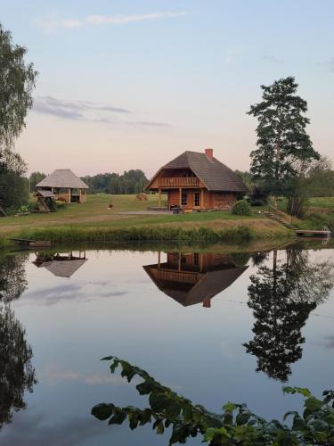 Amata Municipality House | Brīvdienu māja ar pirti "Strautkalni"