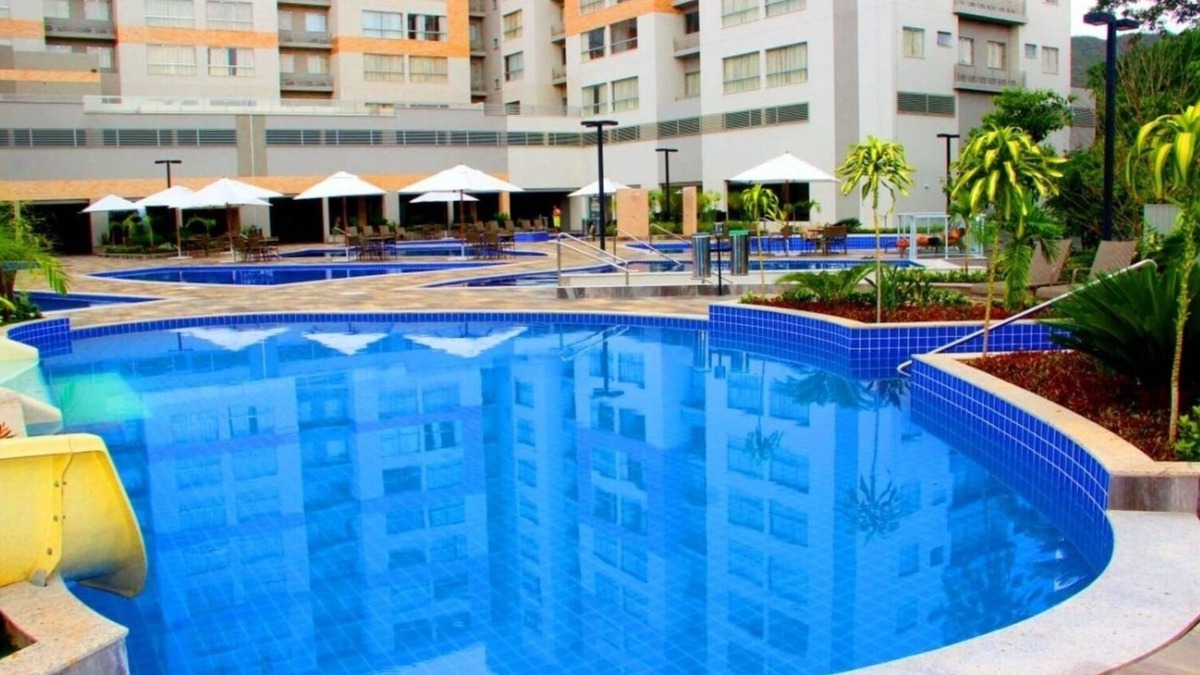 Pousada do Rio Quente Apartment | Experimente o Park Veredas Flat - ao Lado do Hot Park com Vistas Para a Piscina