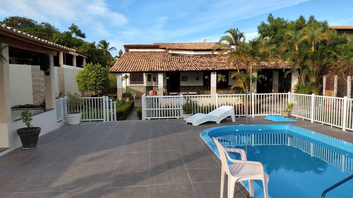 Aruanda House | House in farmhouse with all structure of leisure and comfort