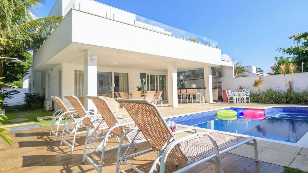 Praia de Barequecaba House | High standard house, with 5 suites, 50m from Barequeçaba beach