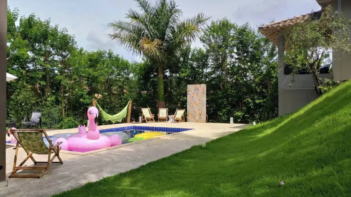 Juiz de Fora House | Casa Completa: Piscina, Sauna, Lareira