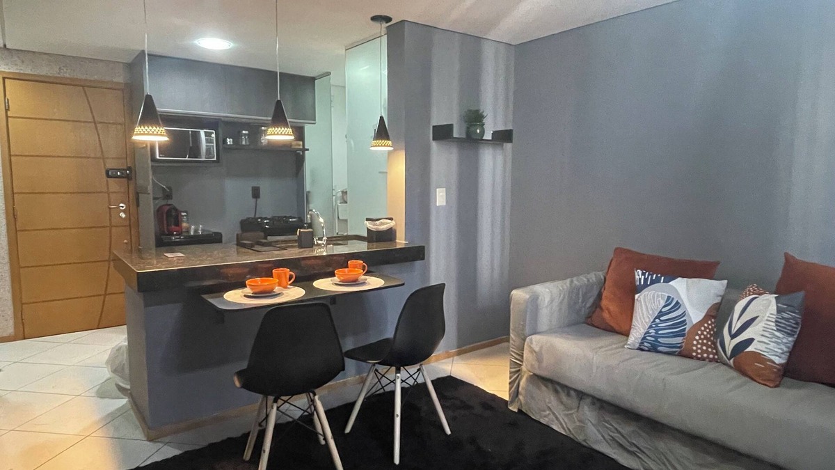 Bauru Apartment | Charming loft (CPO, Centrinho USP, Bauru Shopping)