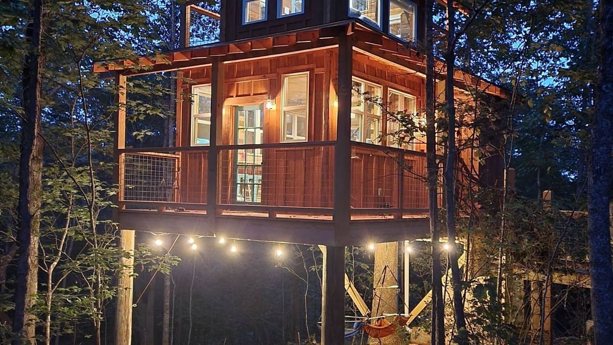 Pickens Cabin | Branches Up Tree House Mountain Getaway