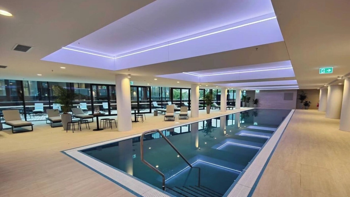 Lyons Apartment | Brand new 1B apartment in Woden Pool Sauna Gym