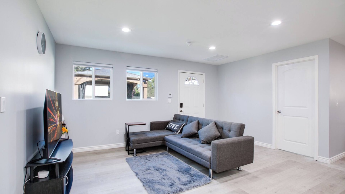 Mayflower Village House | Brand New 2BR Home with Backyard Lounge & Free Parking