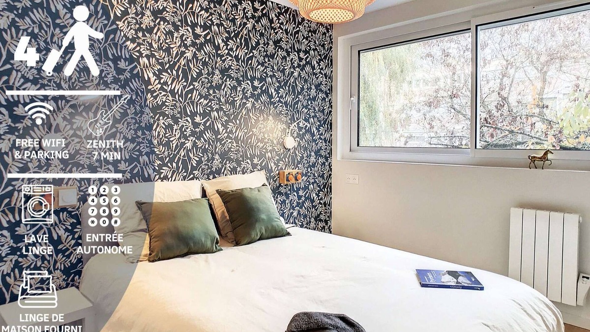Ancely Apartment | Brand new Ancely apartment with aero decor - free parking - Near Blagnac