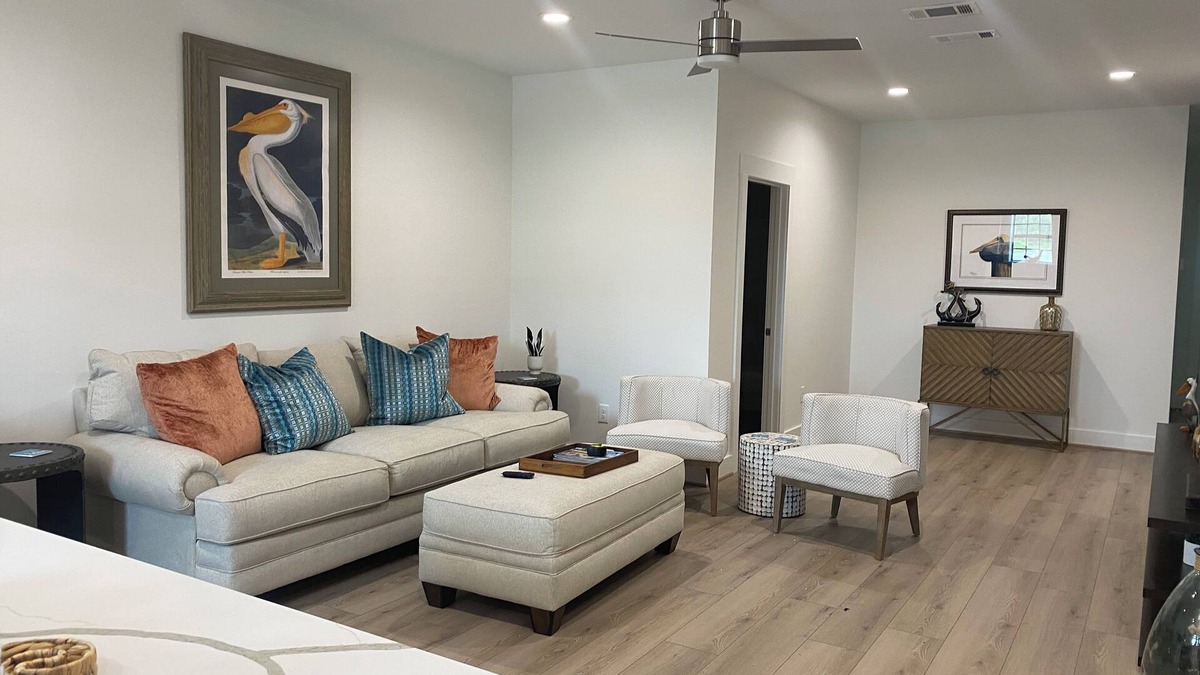 Port O Connor House | Brand new barndo with large boat barn, game room and outdoor entertaining space